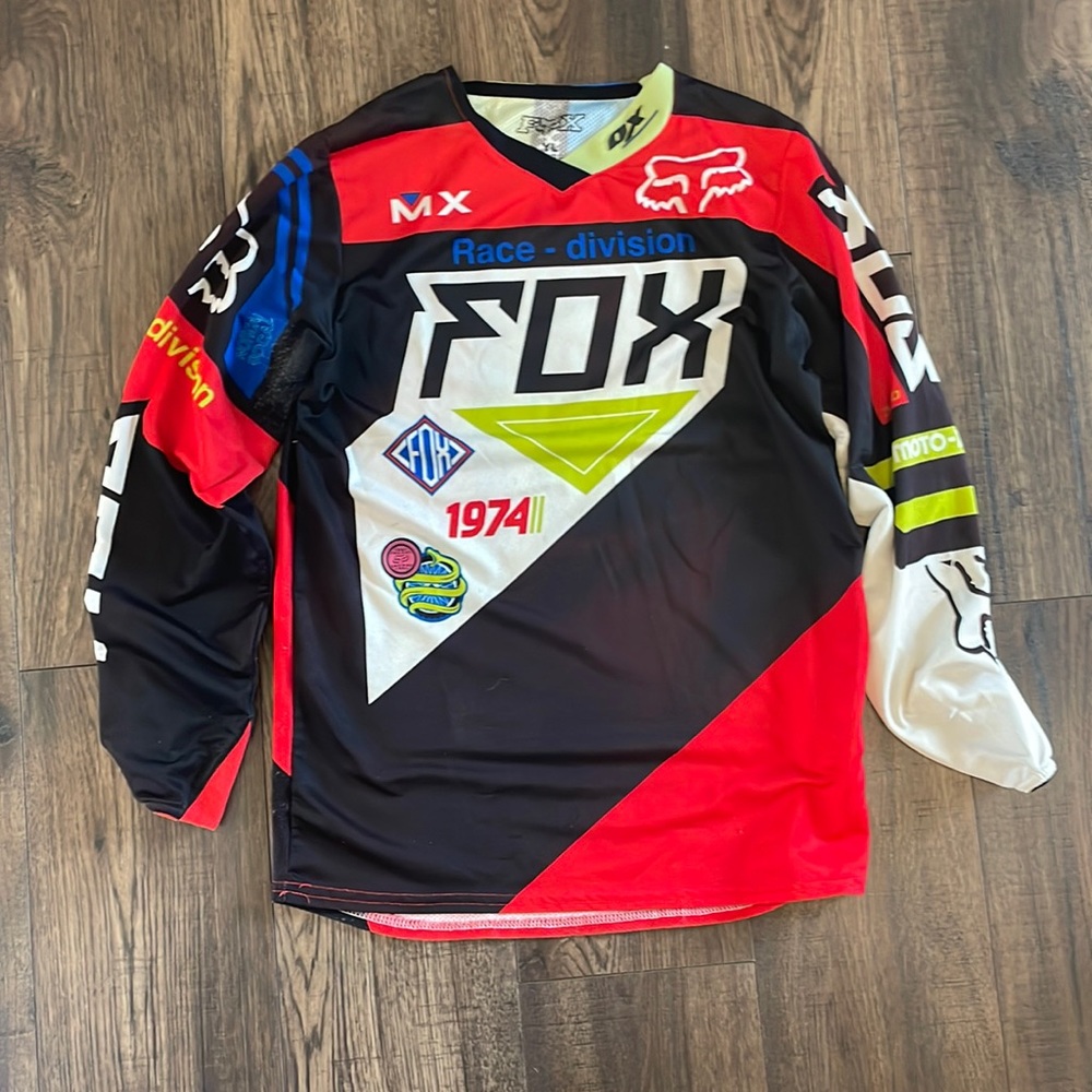Fox youth racing jersey size large